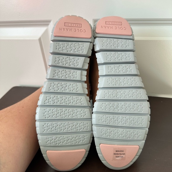 Cole Haan Zerogrand Omni Hiker Waterproof Birch Beige Fleece Lined 7.5 - Picture 5 of 12